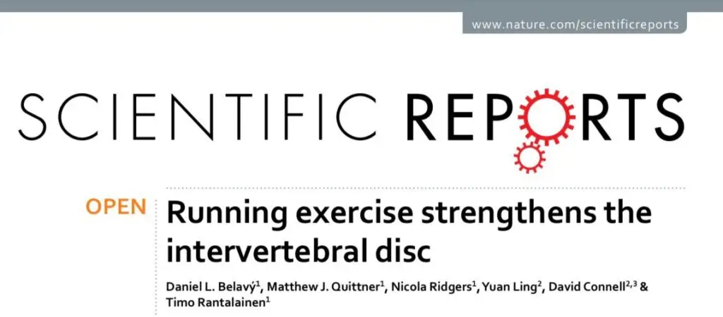 Artigo sobre hérnia de disco e a corrida